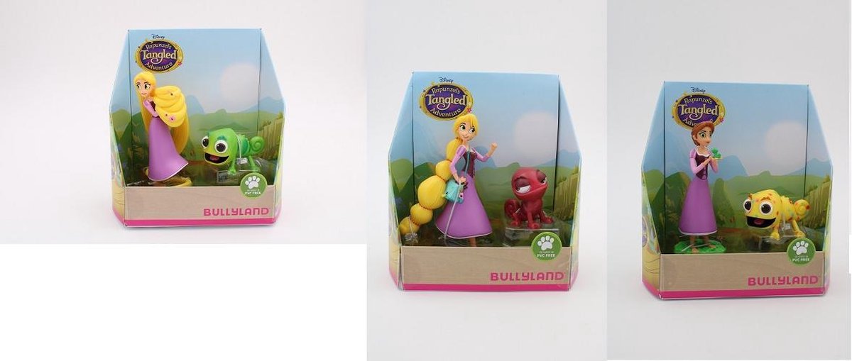 Raponsje/Rapunzel speelfigurenset 6 stks. (+/- 12cm)