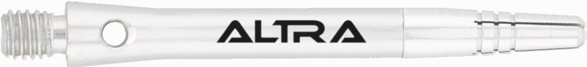 Bull´s Altra Topspin Aluminium Shaft 45 Mm Zilver 3 Stuks