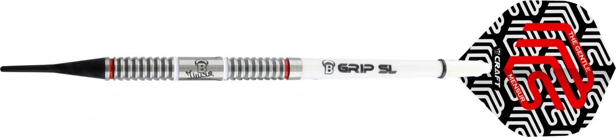 Bull´s Dartpijlen Mensur Suljovic Softtip 80% Tungsten 18g