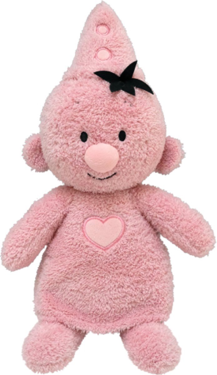   Fluffy (Roze) Pluche Knuffel 40 cm - Speelgoed Knuffels voor Kinderen en Baby -   de Clown