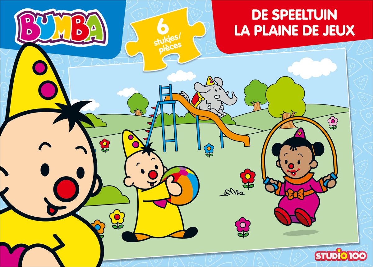 Bumba Puzzel - Puzzel De Speeltuin - 6 stukjes