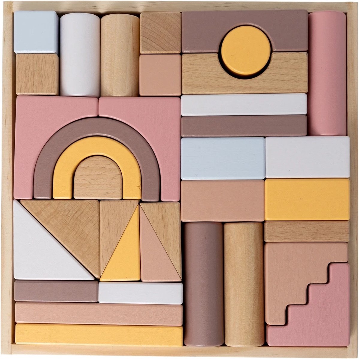 By Astrup Blokken Set Roze