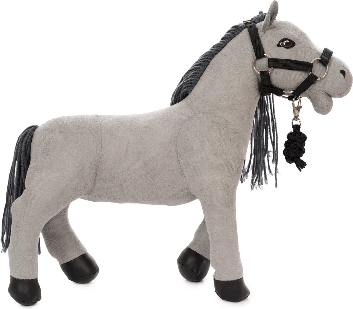 By Astrup Knuffel Paard Lucky Grijs