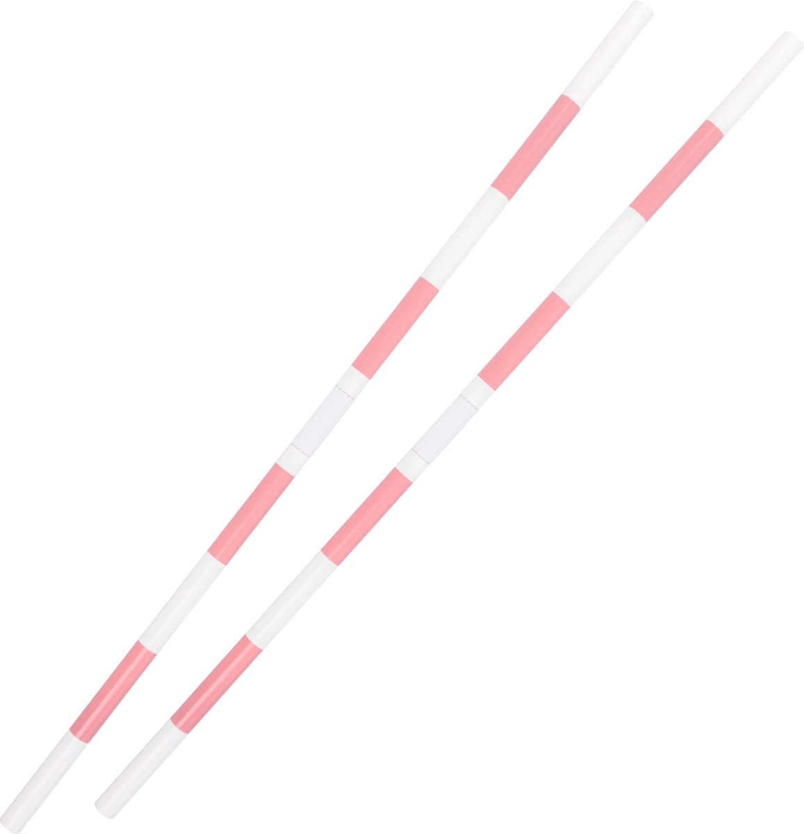 By Astrup stokpaard hindernis balken - roze-wit