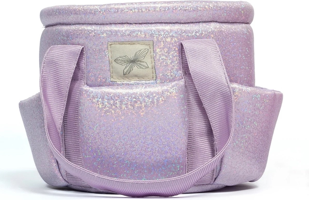 ByAstrup Stokpaard Verzorgingstas Glitter Lila