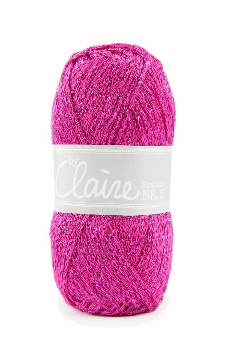 ByClaire nr 3 Sparkle 10 x 50 gram fuchsia