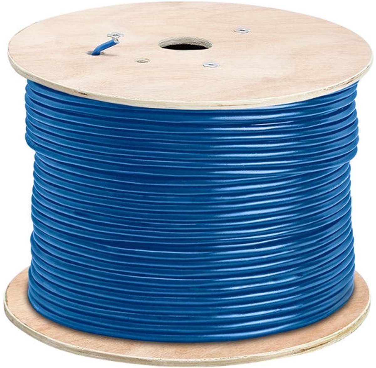 305M CAT6A Koperen Ethernet netwerk LAN kabel (1000Mbps) - Blauw