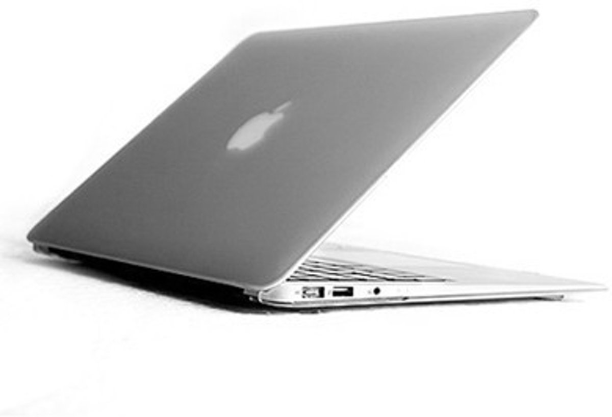 MacBook Air 11 inch cover - Transparant (mat)