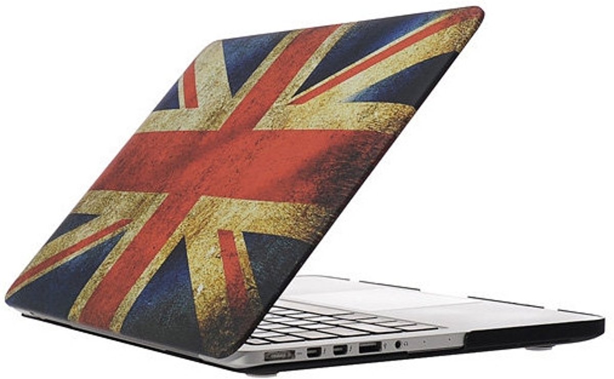 MacBook Pro Retina 15 inch cover - Retro UK flag