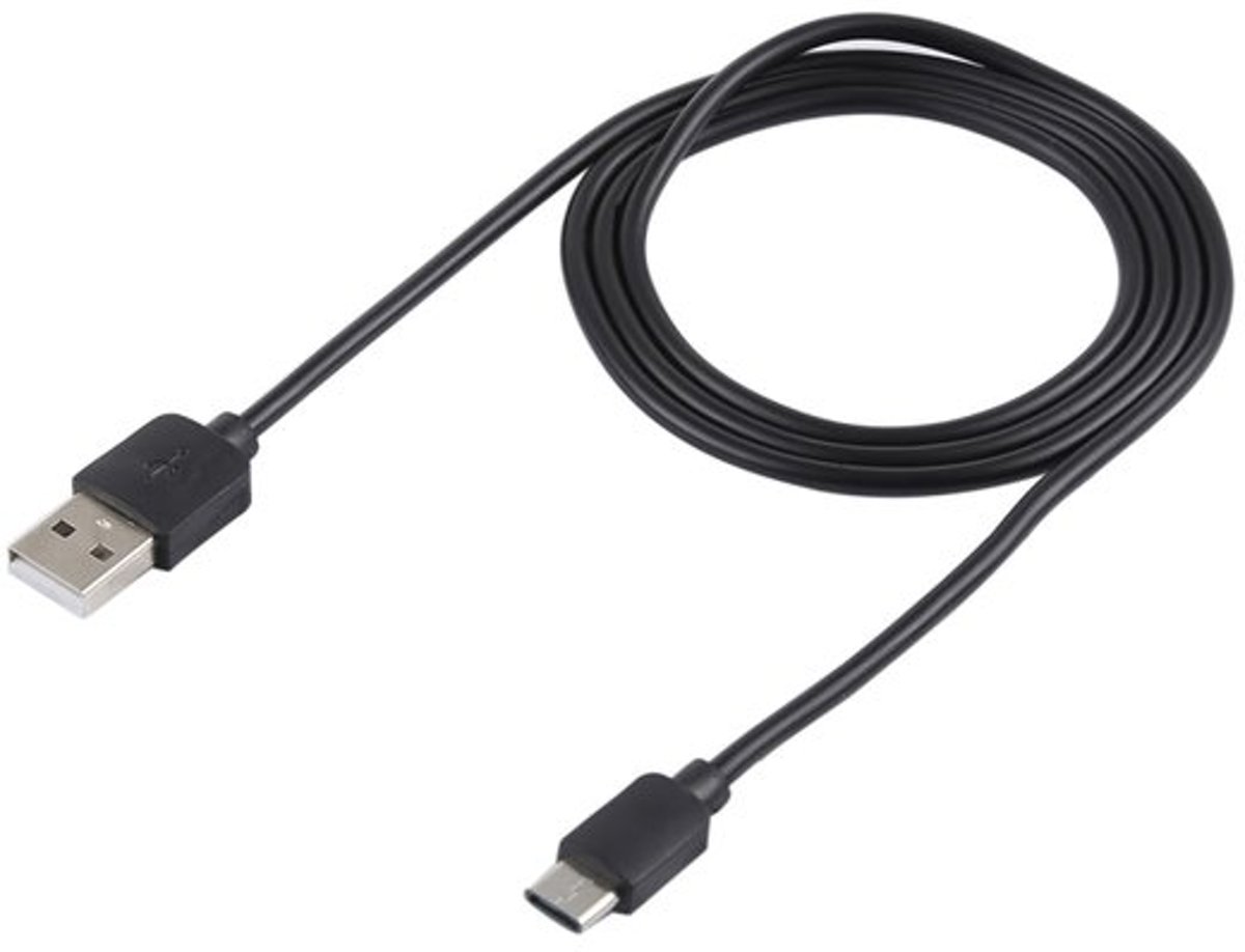 USB-C Kabel naar USB Kabel - 1 meter zwart