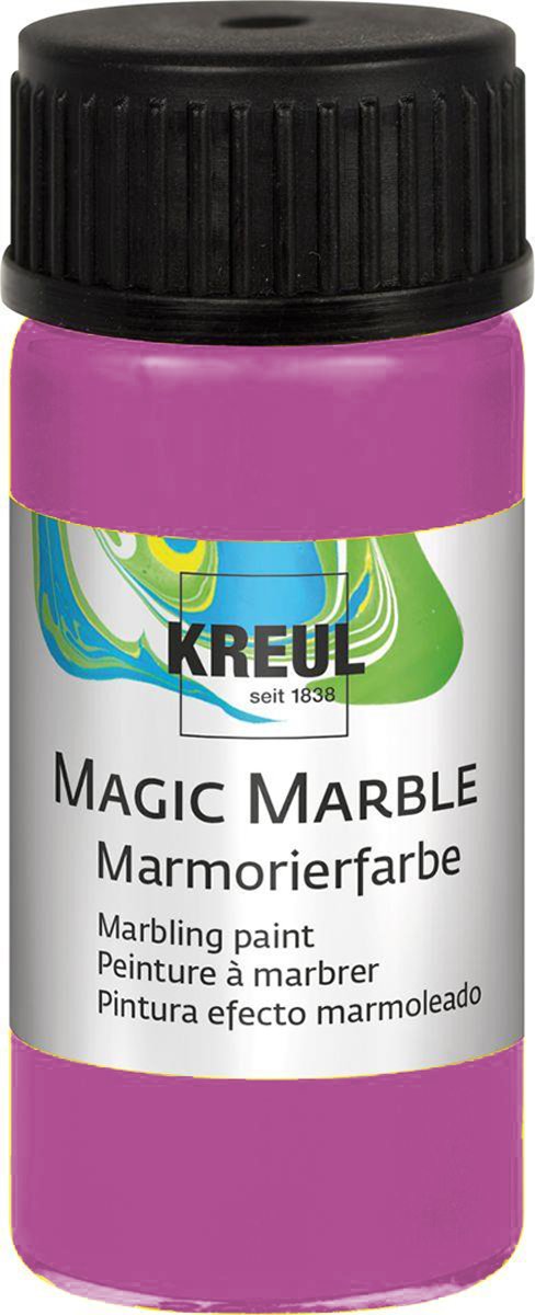 KREUL Roze Magic Marble Marmer effect verf - 20ml marble effect verf voor eindeloze toepassingen zoals toepassingen, van achtergronden van schilderijen tot gitaren