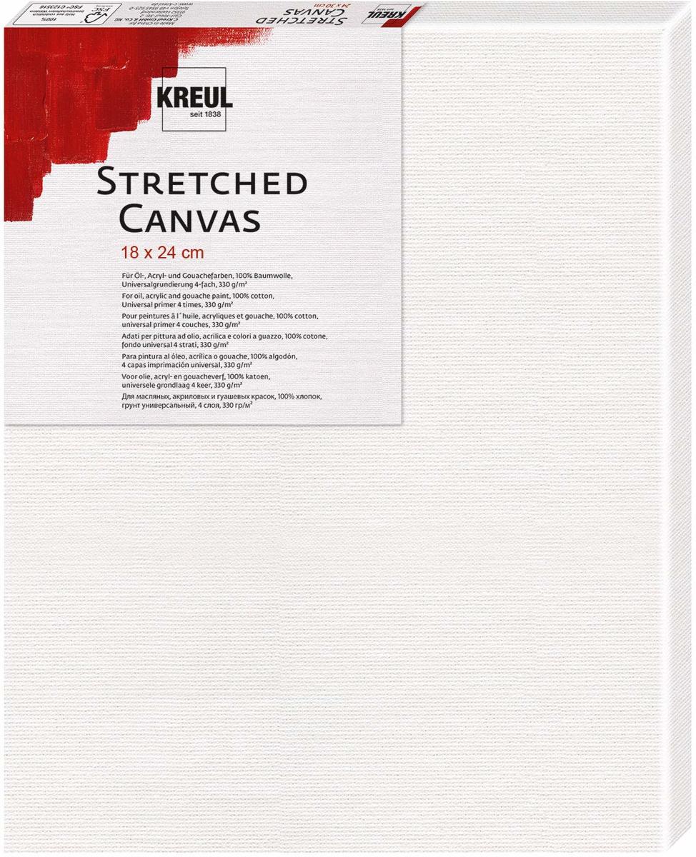 Kreul Stretched Canvas Frame 180 x 240 mm - Wit