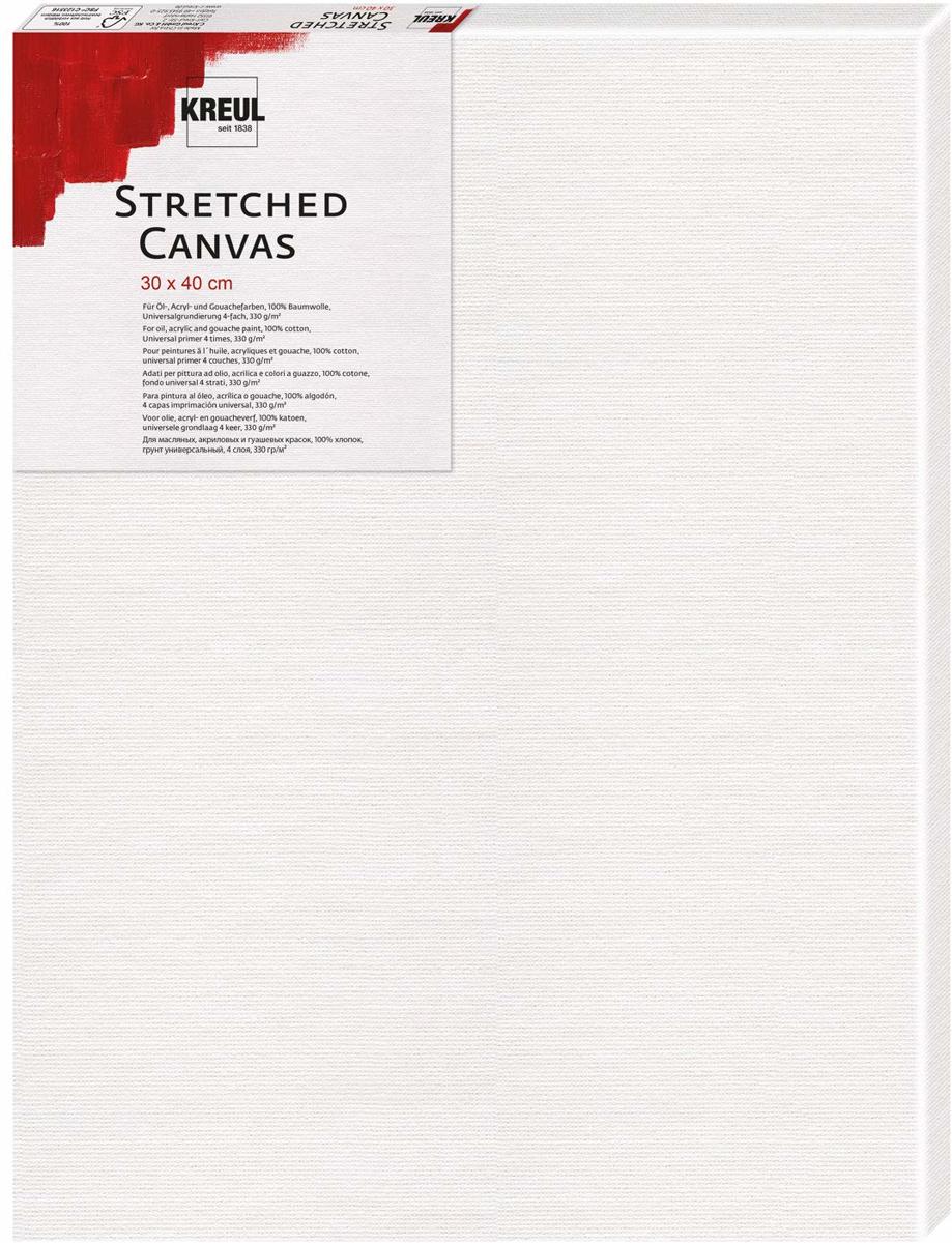 Kreul Stretched Canvas Frame 300 x 400 mm - Wit