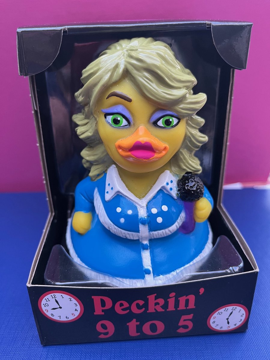 Celebriducks Badeend Peckin 9 to 5