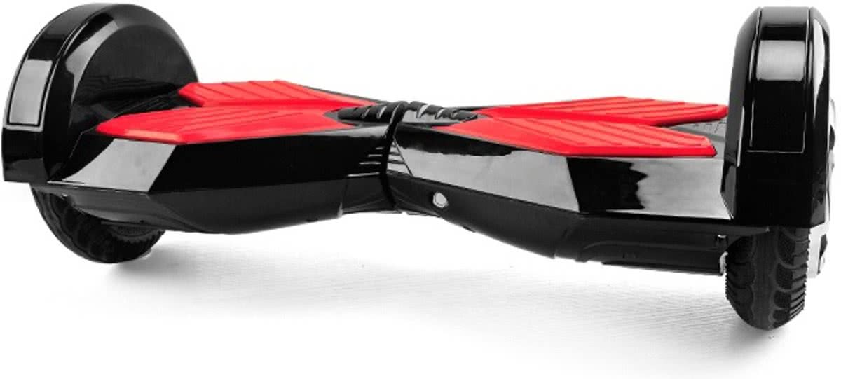 CELECT 8.0 inch Led hoverboard met Bluetooth zwart/rood