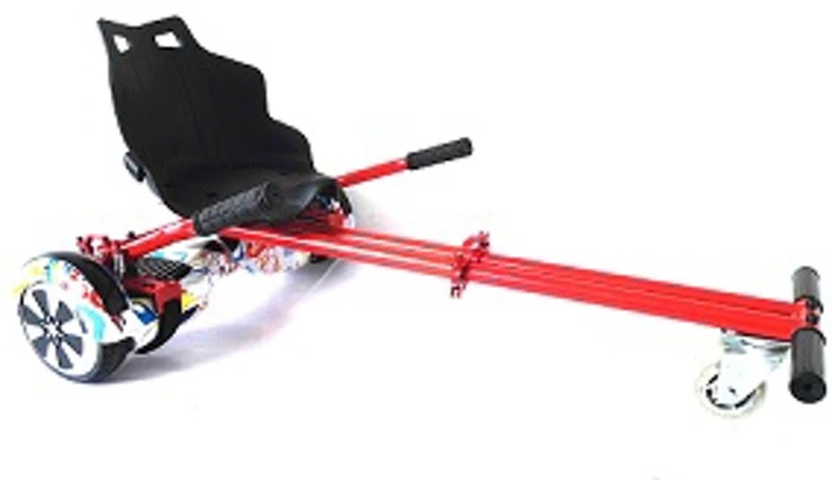 CELECT HOVERKART RED with PVC seating double ROD