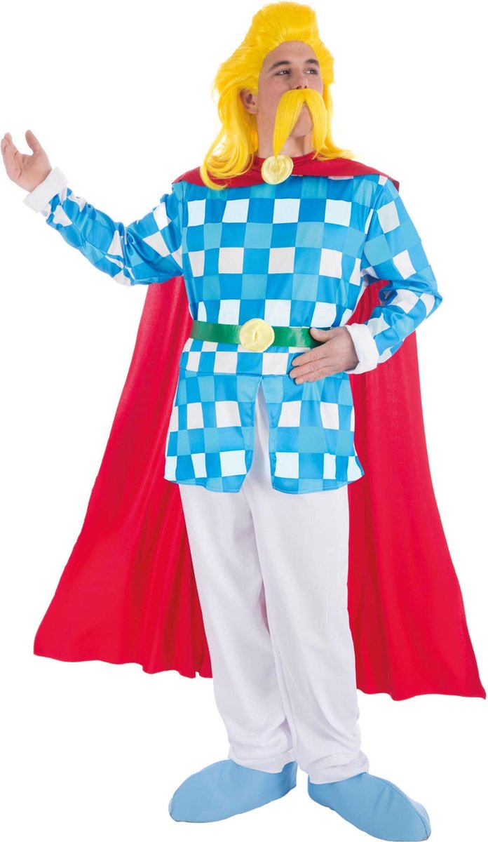 CHAKS - Asterix en Obelix Kakafonix kostuum voor volwassenen - Large - Volwassenen kostuums