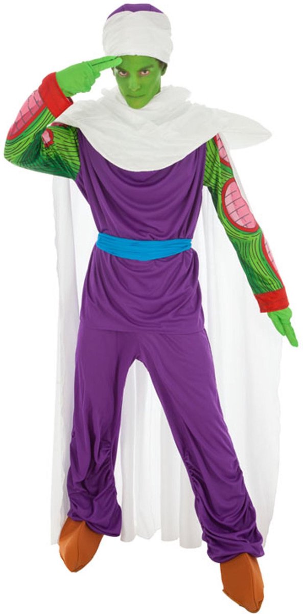 CHAKS - Dragon Ball Piccolo kostuum voor volwassenen - Large - Volwassenen kostuums