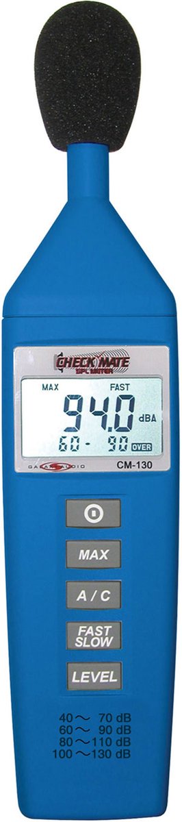 CHECK MATE CM-130 Decibelmeter - Audiotools