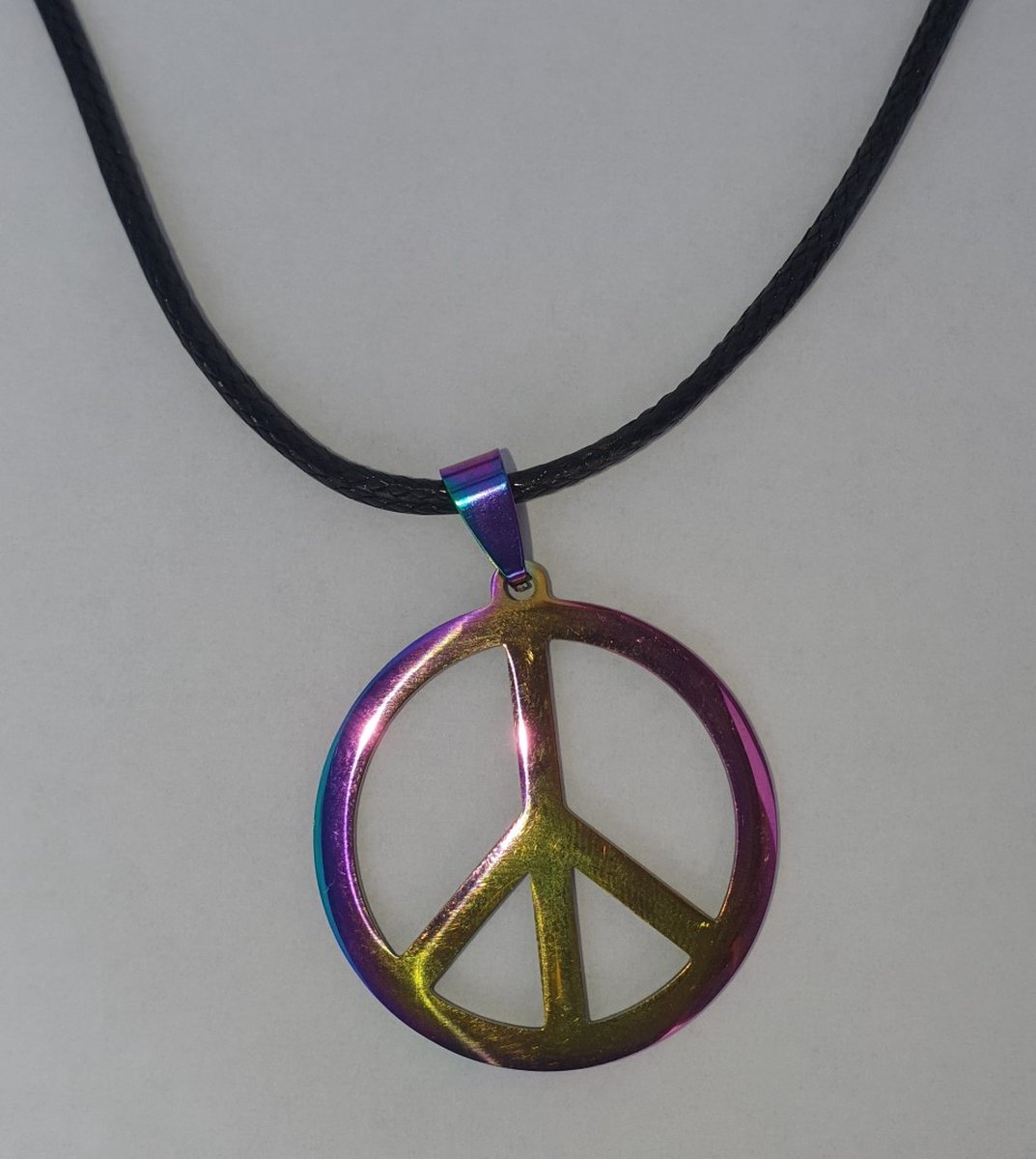 4x Hippie ketting - peace - Toppers 2022