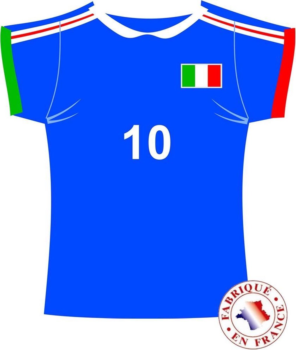 CHRISTIANFABRICATIONS - Italiaanse voetbalshirt muurdecoratie