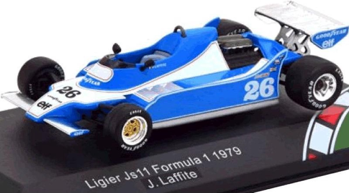 Ligier JS11 Jaques Laffite  GP Brazilie 1979 - CMC Formule 1 miniatuur auto 1:43