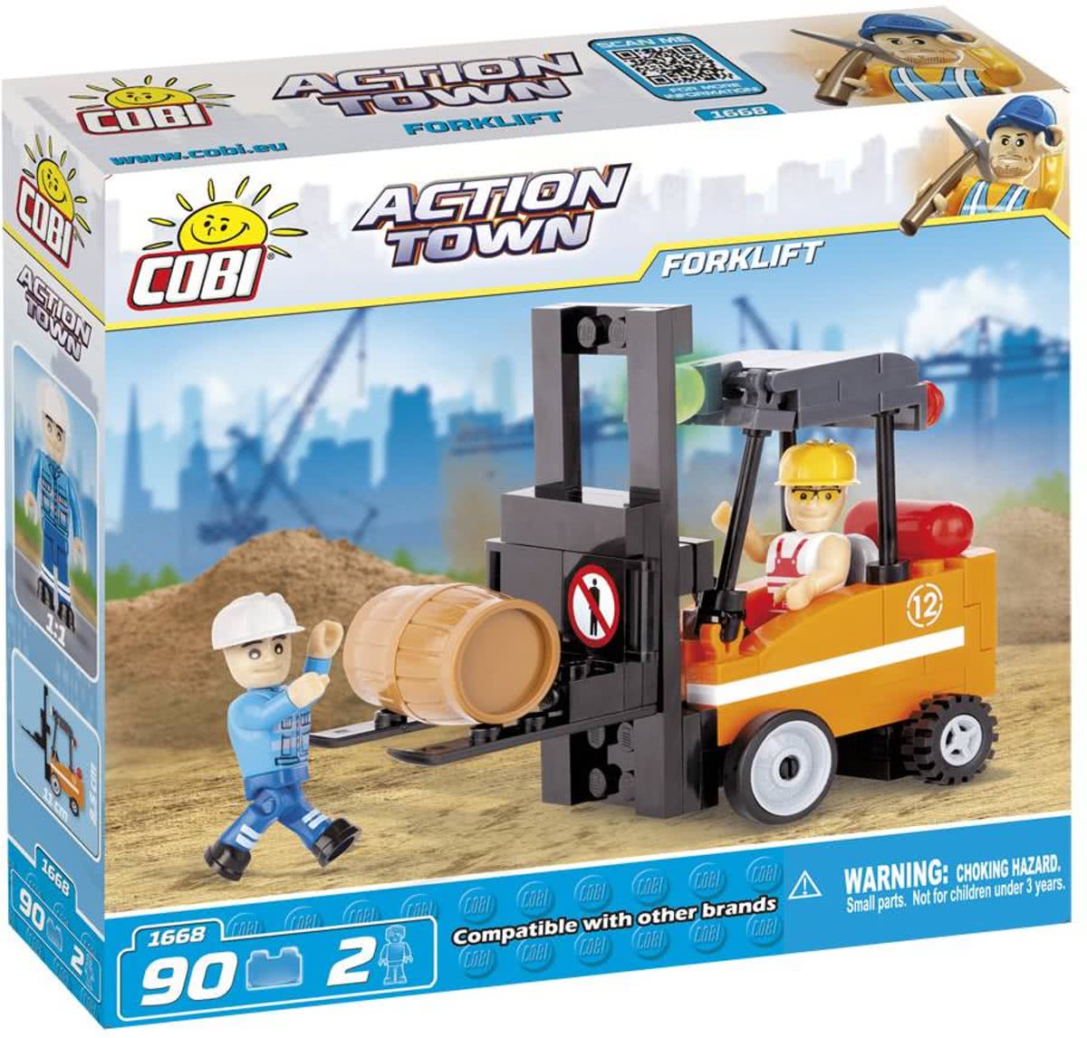 Cobi - Action Town - Forklift (1668)