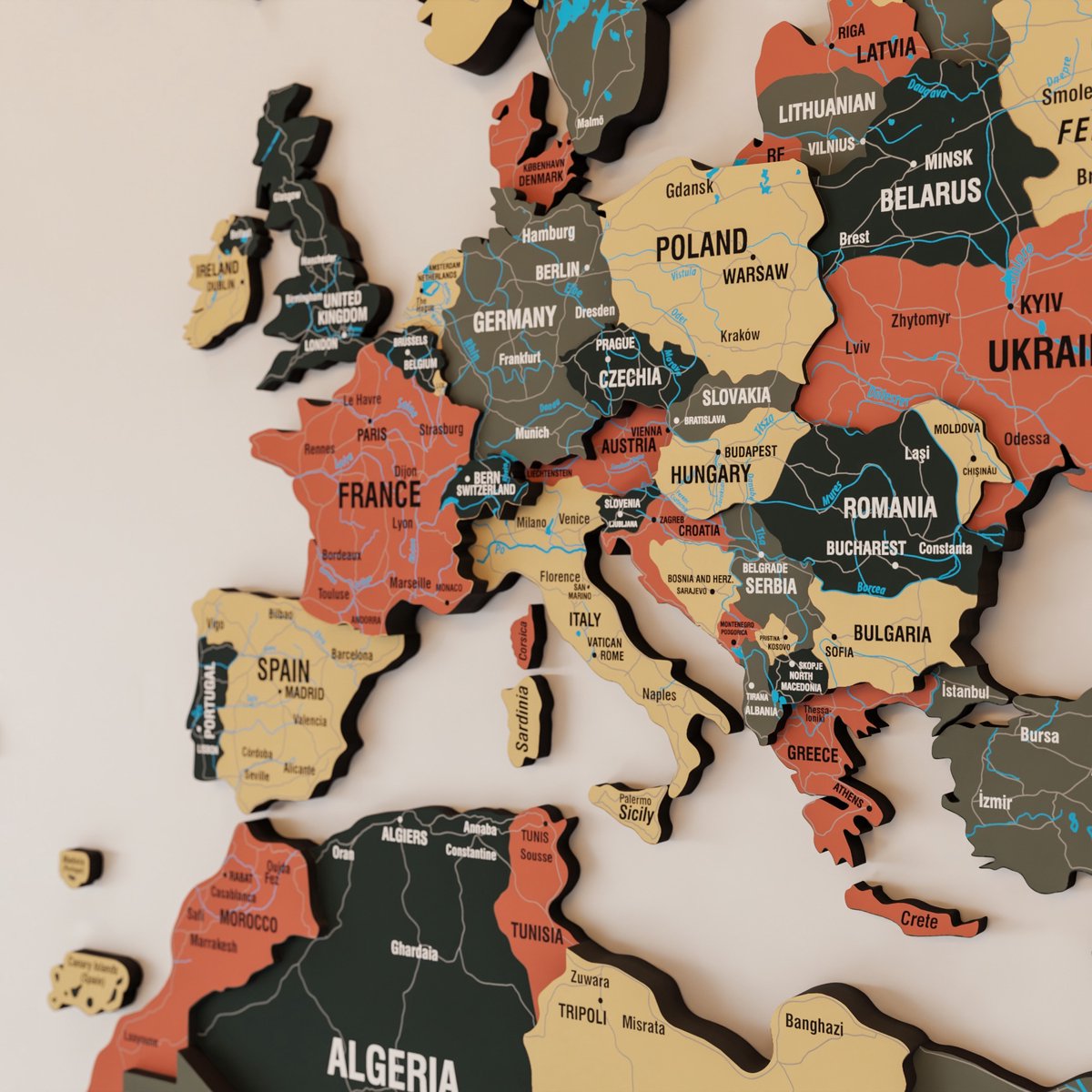 Wanddecoratie -   -   Prikbord -   Wanddecoratie - Houten   -   Hout - Muurdecoratie - Cadeau - Verjaardag Cadeau - Housewarming Cadeau - Sage Mix - Large - 180x125 CM