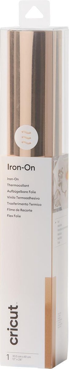 Cricut - Foil Iron-On Roos Goud