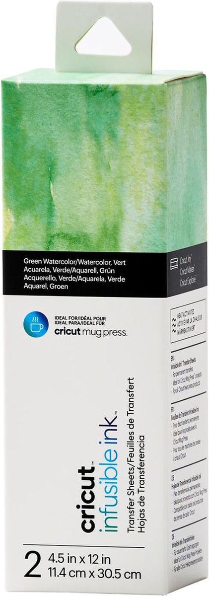 Cricut - Infusible ink transfer vellen Green watercolor