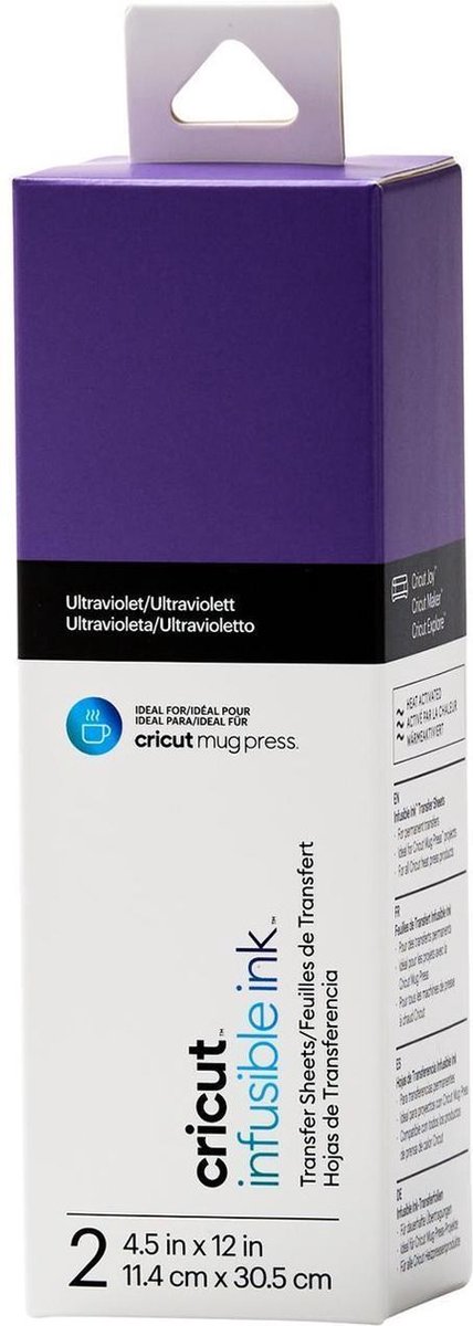 Cricut - Infusible ink transfer vellen Ultraviolet