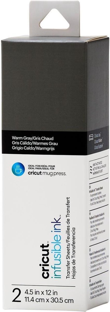 Cricut - Infusible ink transfer vellen Warm grijs