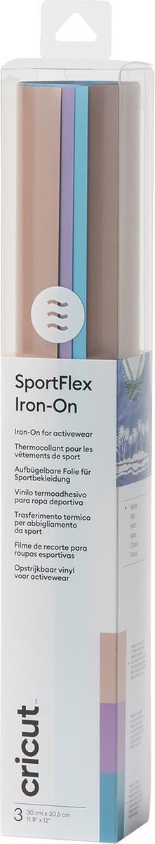 Cricut - SportFlex Iron-On Sampler Metallics