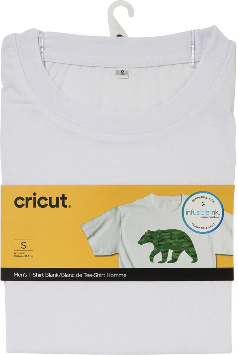 Cricut Infusible Ink Mens White T-Shirt (XL)