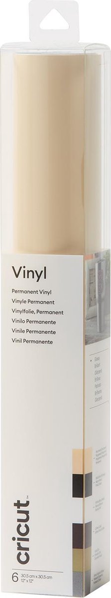 Cricut Premium Vinyl - 30,5x30,5 cm Basics Sampler