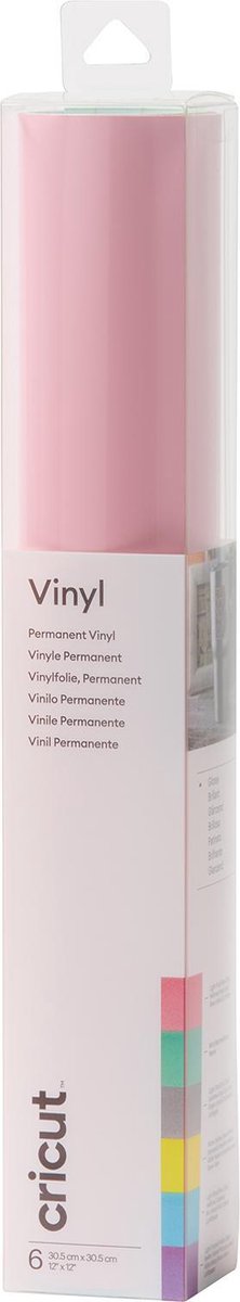 Cricut Premium Vinyl - 30,5x30,5 cm Pastel Sampler