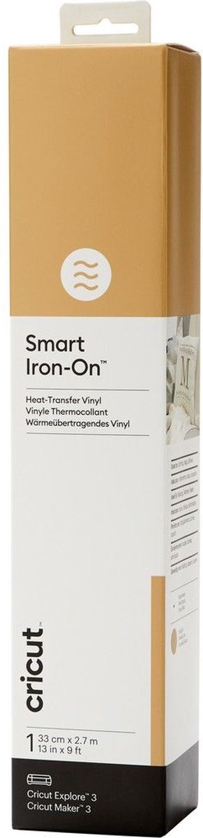 Cricut Smart Iron-on Gold 33 cm x 274 cm