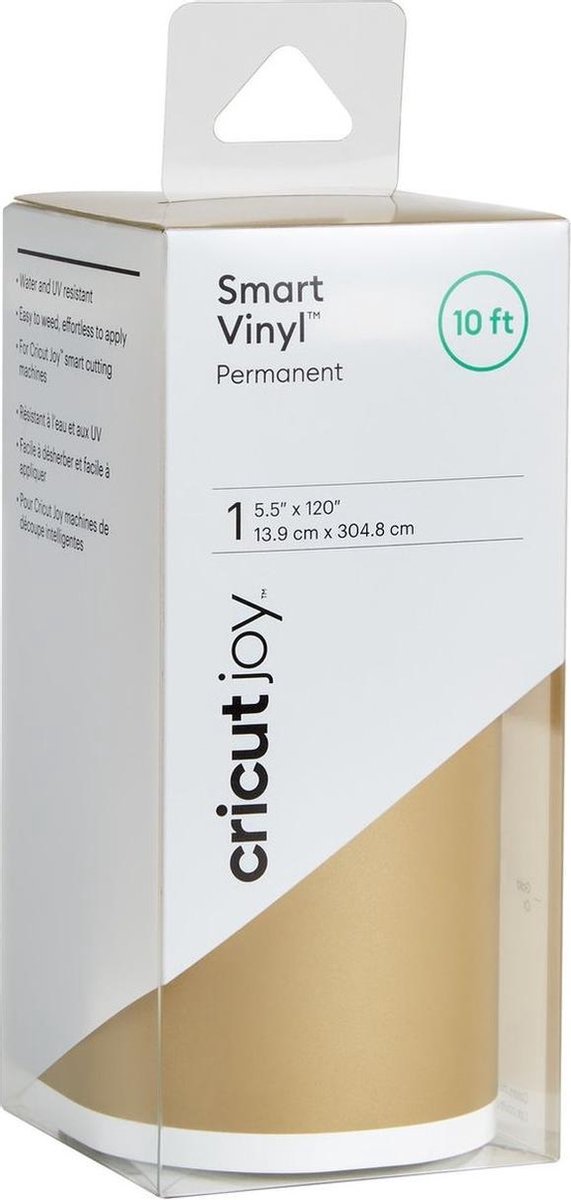 Cricut Smart Vinyl Permanent 3 m Goud