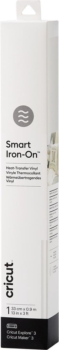 Cricut Transferfolie - Smart Iron-On - 1 vel - 33 x 91 cm - Wit