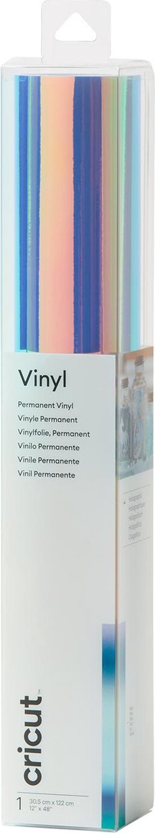 Cricut Vinyl - 30,5x121 cm - Holografisch Blauw