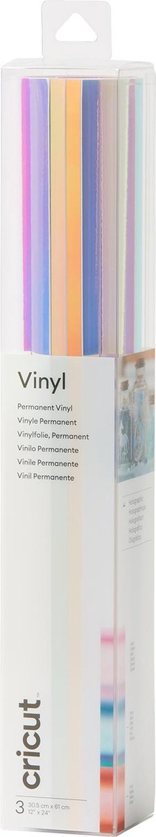 Cricut Vinyl - 30,5x61 cm - Holografisch Sampler