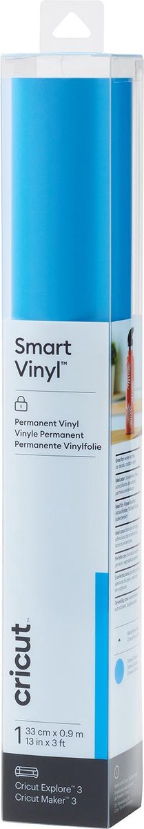 Cricut Vinyl Folie - Smart Vinyl - Permanent - 33 x 91 cm - Ocean