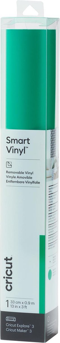 Cricut Vinyl Folie - Smart Vinyl - Verwijderbaar - 33x91cm - Grasgroen