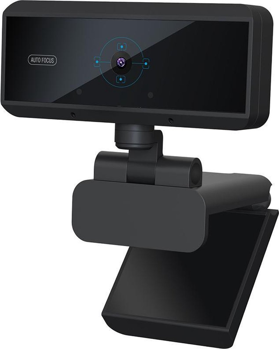 Webcam HD (1080p) - - Op computer - Webcam voor pc - Webcamera - Vergaderen - Werk & Thuis - USB - Microfoon - Windows & Mac