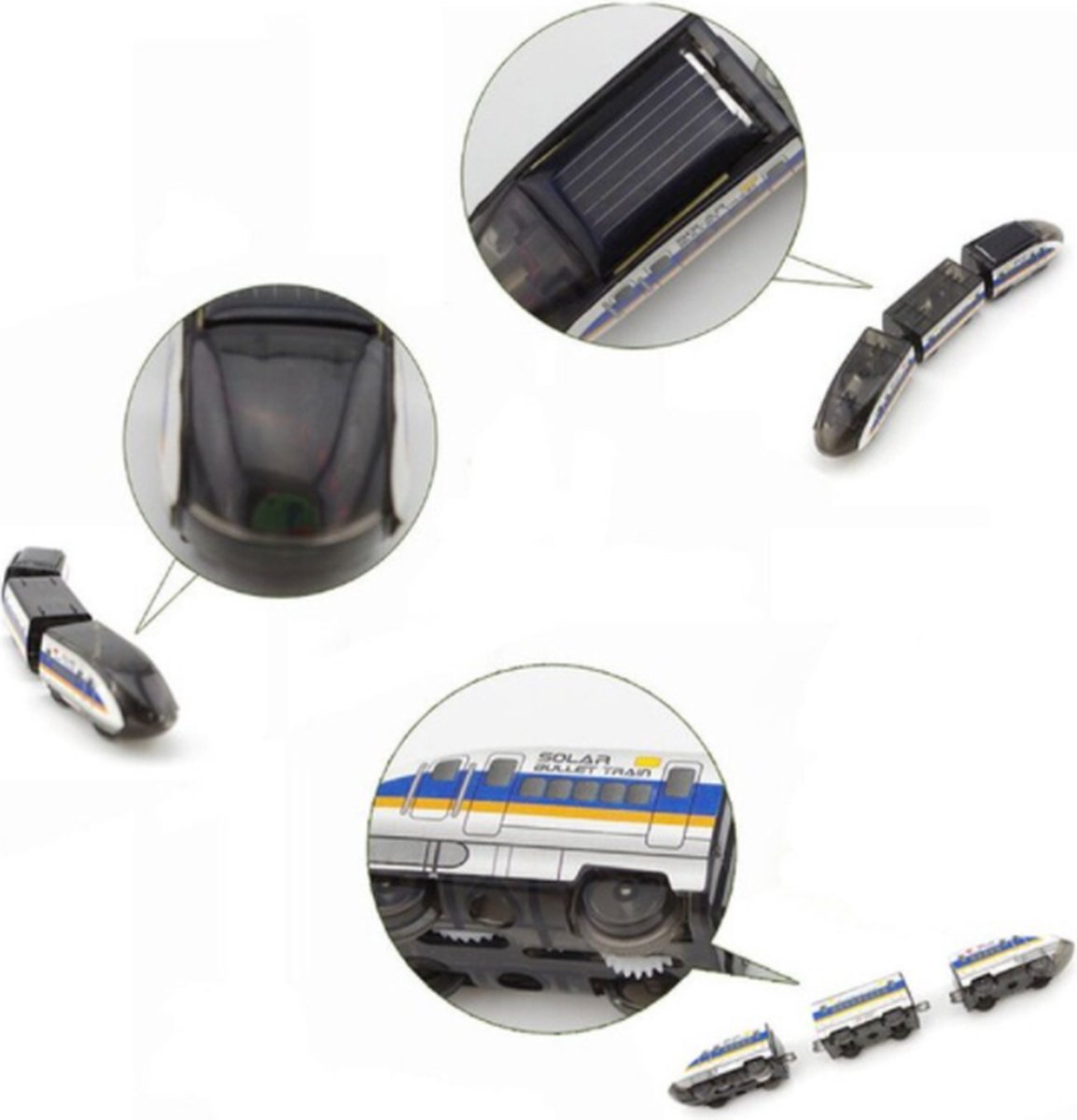 Solar Bullet Train - Kit - Solar Power - Do It Yourself