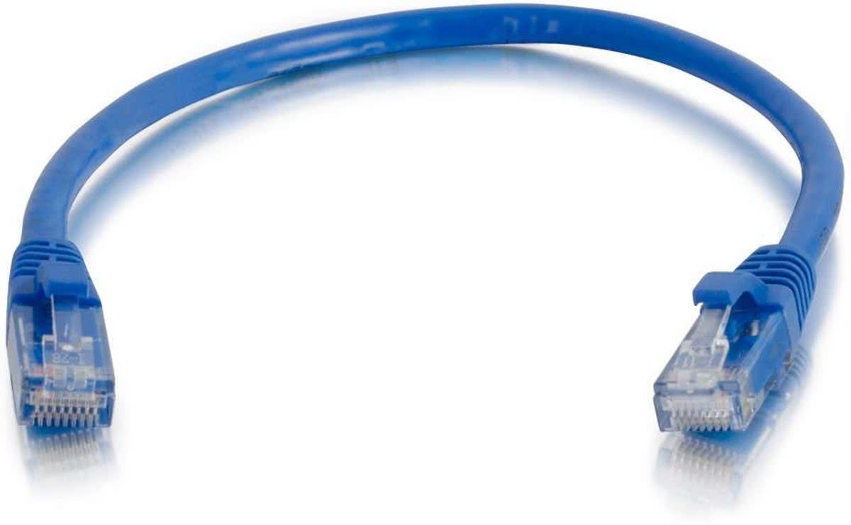 C2G 1,5m Cat5e Booted Unshielded (UTP) netwerkpatchkabel - blauw