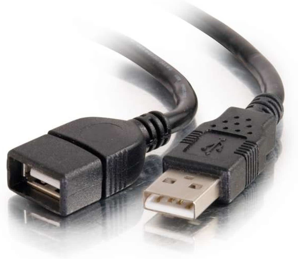 C2G 1M USB 2.0 A VERLENGKABEL - ZWART (3.3FT)