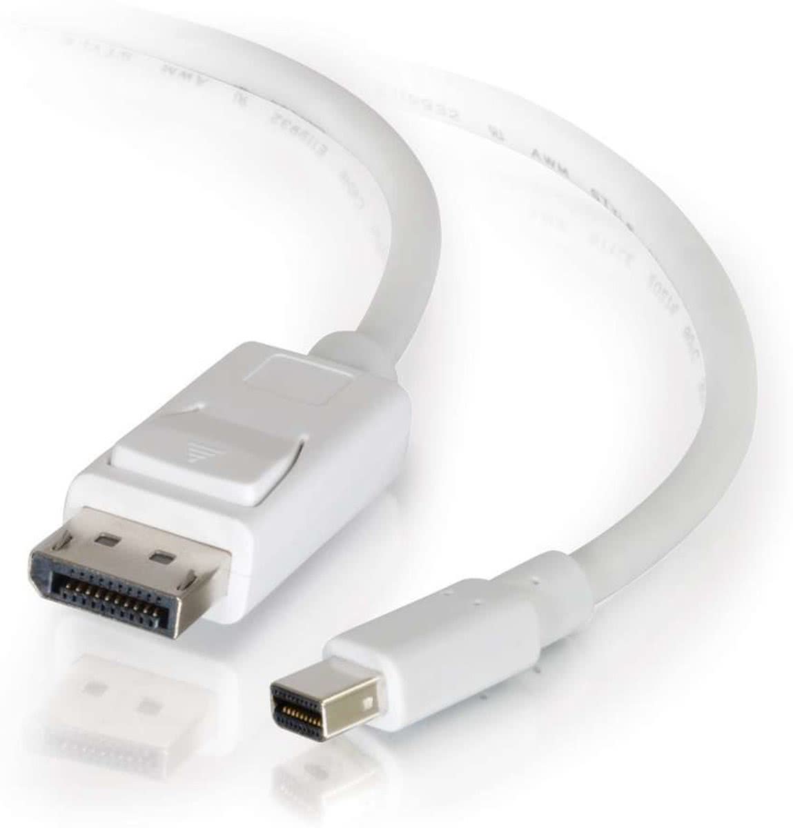 C2G 1m, Mini DisplayPort - DisplayPort 1m DisplayPort Mini DisplayPort Wit