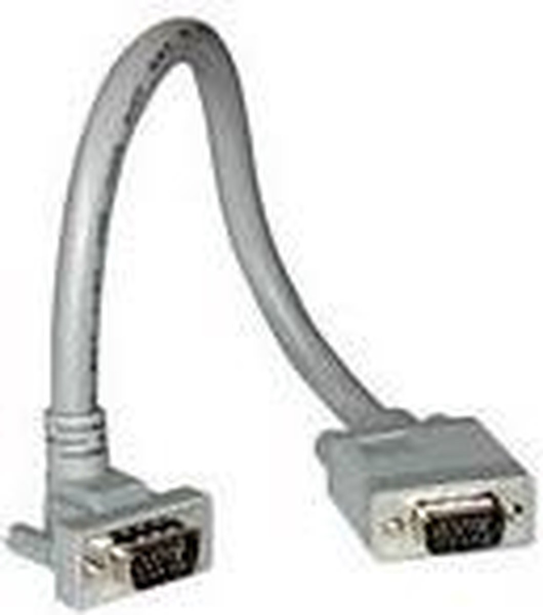 C2G 5m Monitor HD15 M/M cable VGA kabel VGA (D-Sub) Grijs