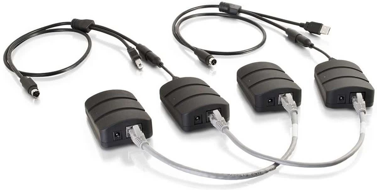 C2G 84019 AV transmitter & receiver Zwart audio/video extender